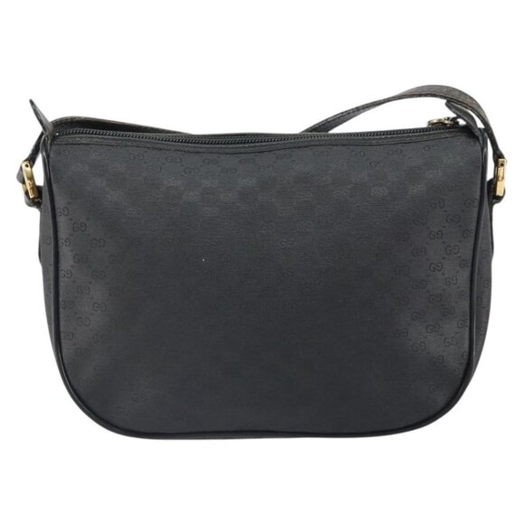 Authentic GUCCI Micro GG Supreme Web Sherry Line Bag PVC Black 001 754 6177 - Picture 10 of 16